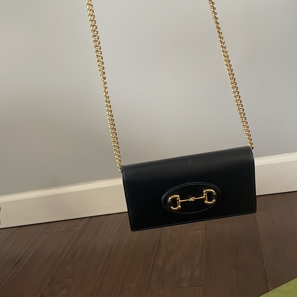 gucci horsebit 1955 wallet with chain - Picture 4 of 10